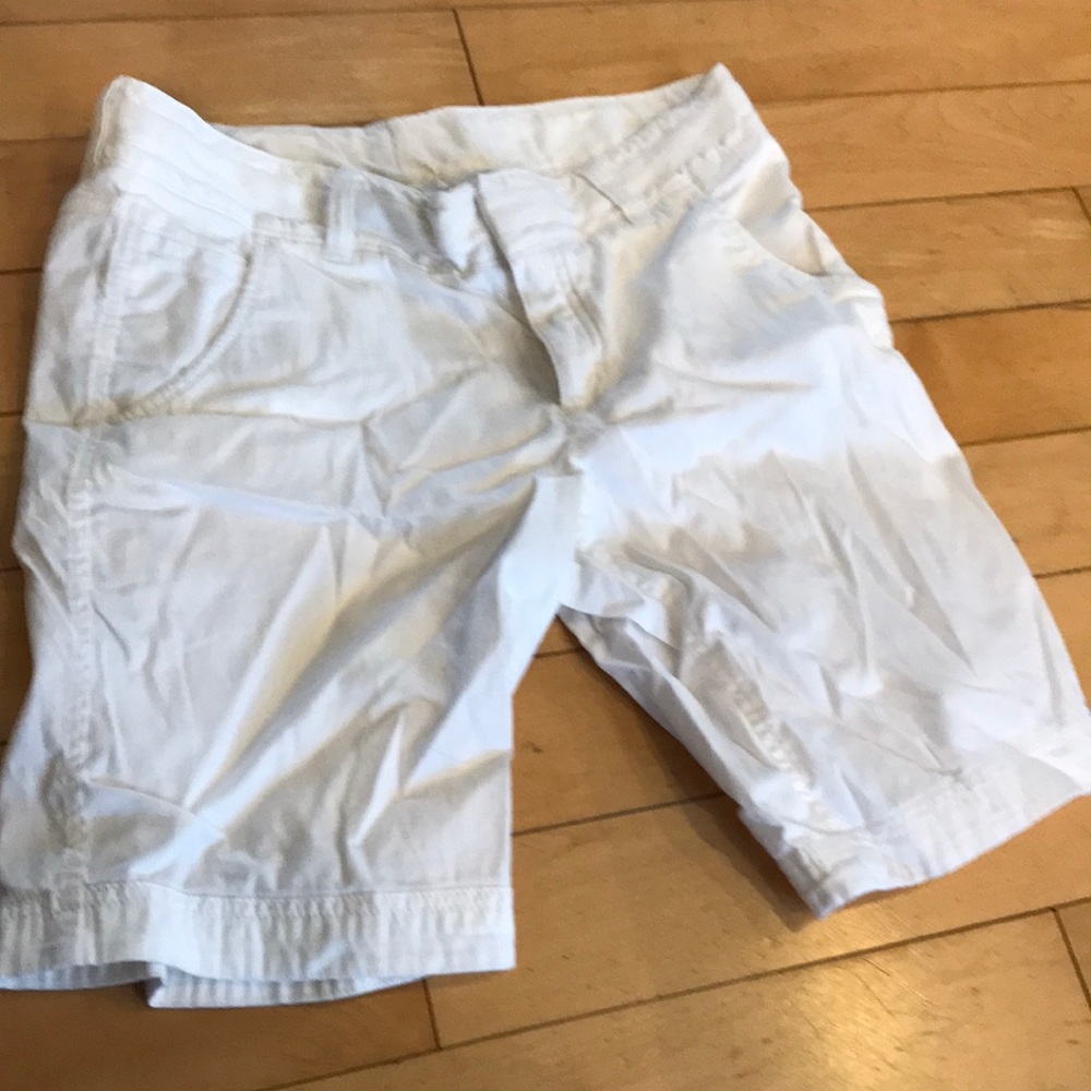 White shorts